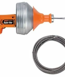 Coupon 🔥 General Pipe Cleaners Super-Vee® 20 in. Sewer Machine (Less Case) ✨