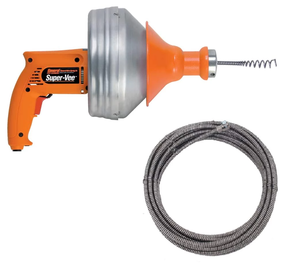 Coupon 🔥 General Pipe Cleaners Super-Vee® 20 in. Sewer Machine (Less Case) ✨ 3 Coupon 🔥 General Pipe Cleaners Super-Vee® 20 in. Sewer Machine (Less Case) ✨