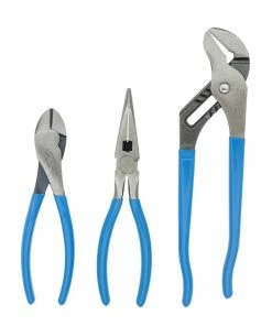 Brand new 😍 Channellock 3 Piece Plier Set Tongue & Groove Long Nose Cutter 🎁
