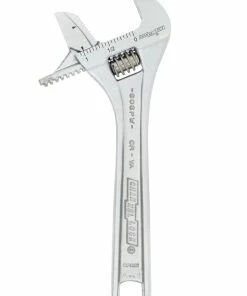 Discount ๐ Channellock 6 in Adjustable ๐ง Wrench with Reverse Pipe Jaw ๐