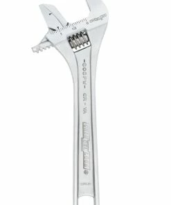 Discount ๐ Channellock 8 in Adjustable ๐ง Wrench with Reverse Pipe Jaw โญ