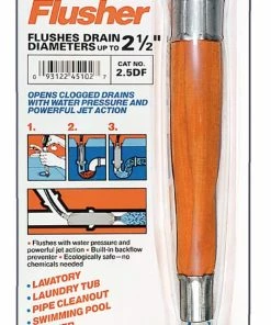 Best reviews of 🌟 General Pipe Cleaners 2-1/2 in. Drain Flusher 😉