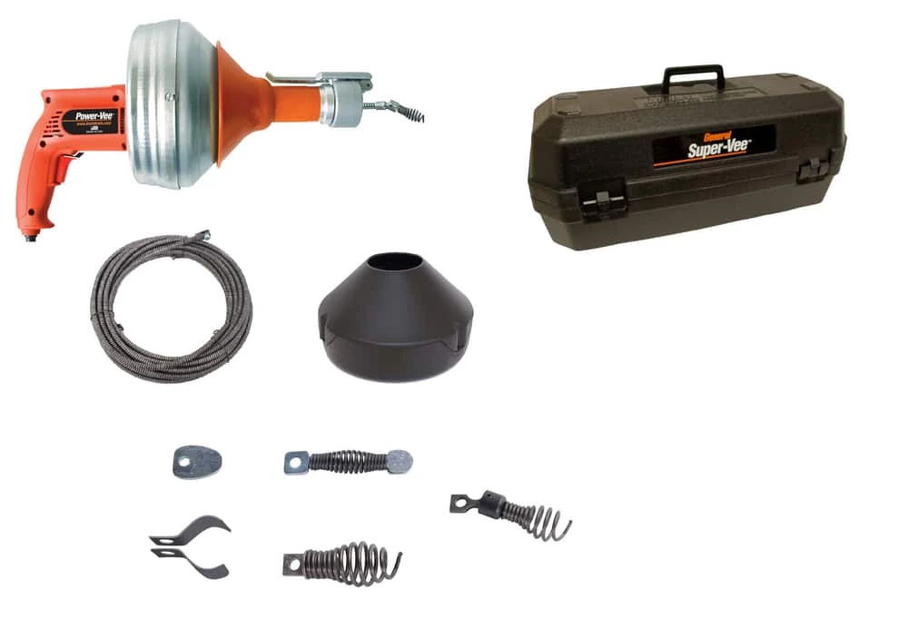 Cheapest 🧨 General Pipe Cleaners Power-Vee® 25 ft. Electric Drain Cleaner ❤️ 3 Cheapest 🧨 General Pipe Cleaners Power-Vee® 25 ft. Electric Drain Cleaner ❤️