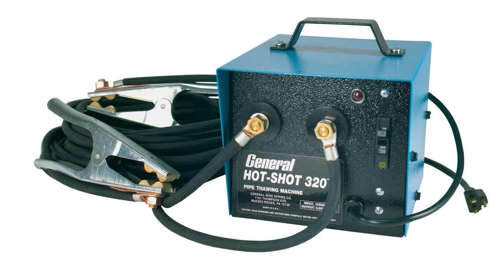 Budget ✔️ General Pipe Cleaners Hot-Shot™ 320 Amp Hot Shot Pipe Thawing Machine 🎁 3 Budget ✔️ General Pipe Cleaners Hot-Shot™ 320 Amp Hot Shot Pipe Thawing Machine 🎁